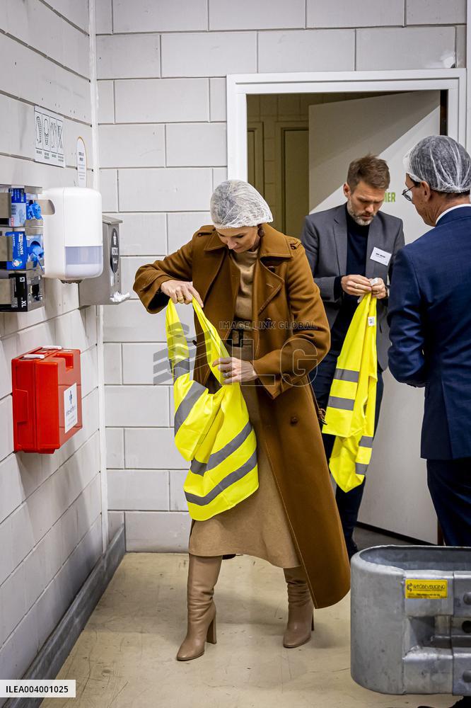 Queen Maxima On A Working Visit - Diemen
