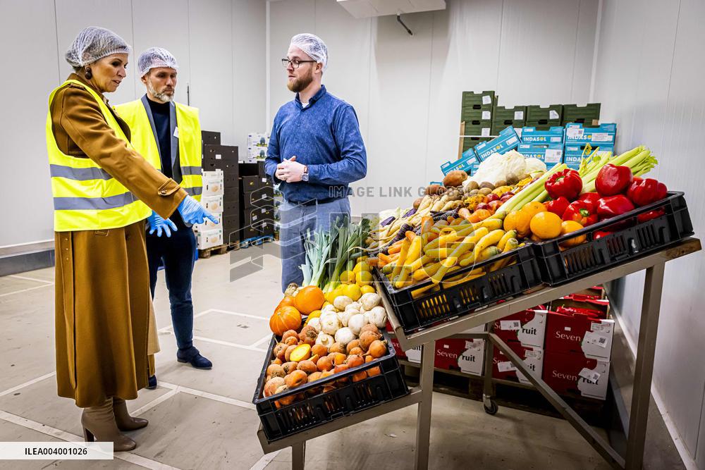 Queen Maxima On A Working Visit - Diemen
