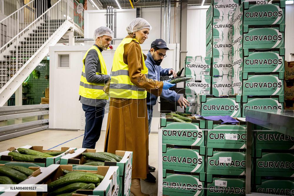 Queen Maxima On A Working Visit - Diemen