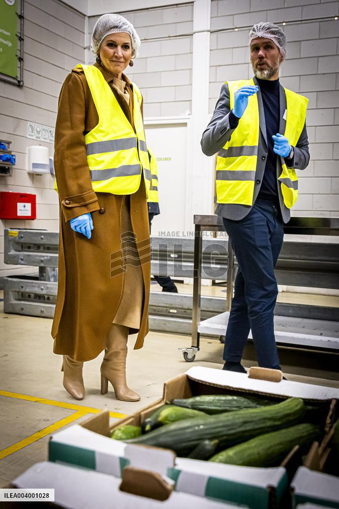 Queen Maxima On A Working Visit - Diemen