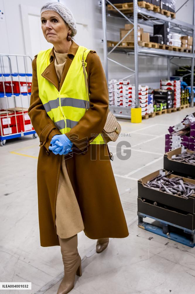 Queen Maxima On A Working Visit - Diemen