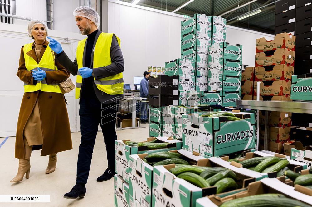 Queen Maxima On A Working Visit - Diemen