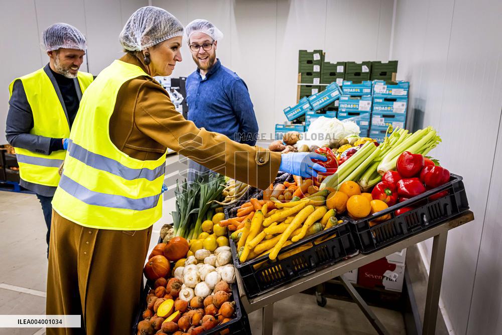 Queen Maxima On A Working Visit - Diemen