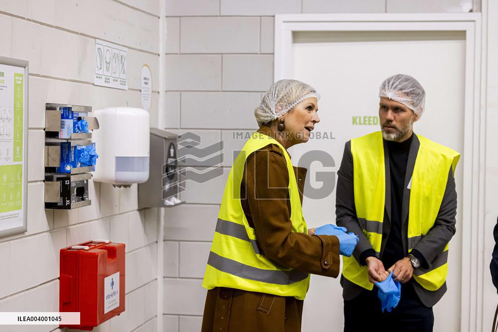 Queen Maxima On A Working Visit - Diemen