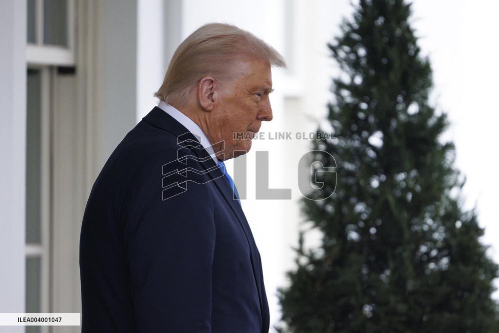 US President Donald Trump Hosts King of Jordan Abdullah II at the White House