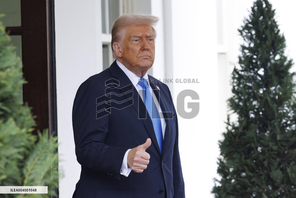 US President Donald Trump Hosts King of Jordan Abdullah II at the White House