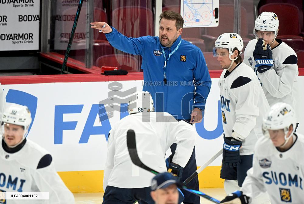2025 4 Nations Face-Off - Media day of the Team Finland