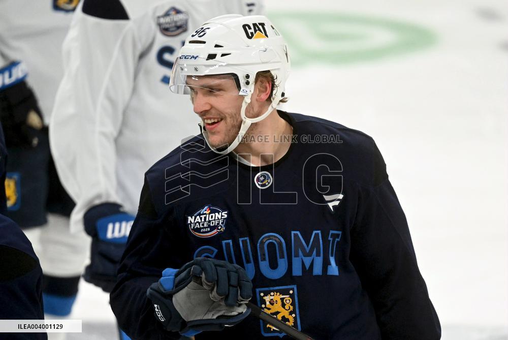 2025 4 Nations Face-Off - Media day of the Team Finland