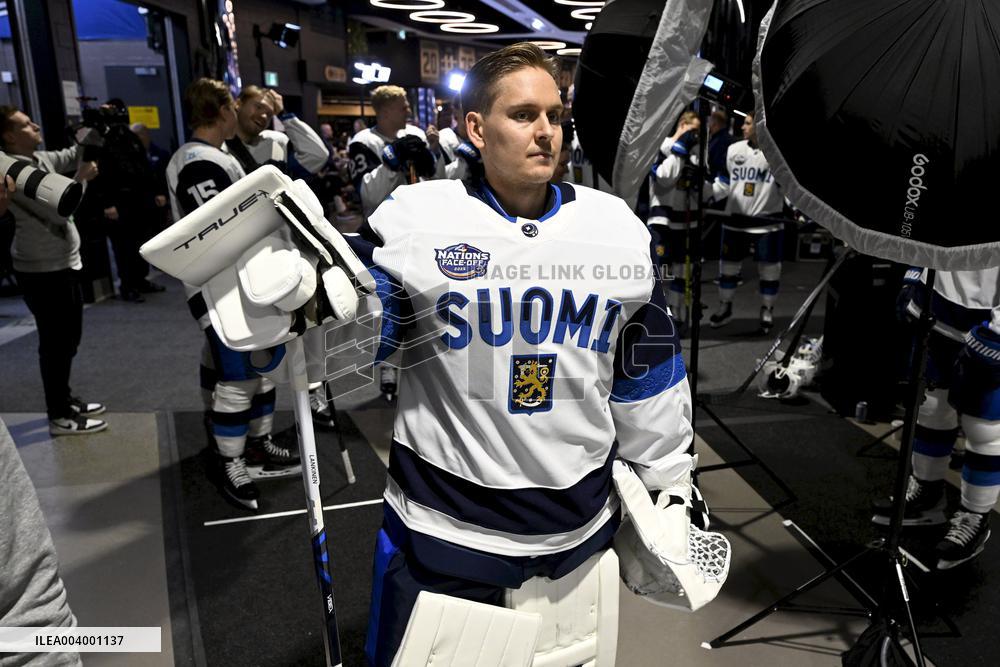 2025 4 Nations Face-Off - Media day of the Team Finland