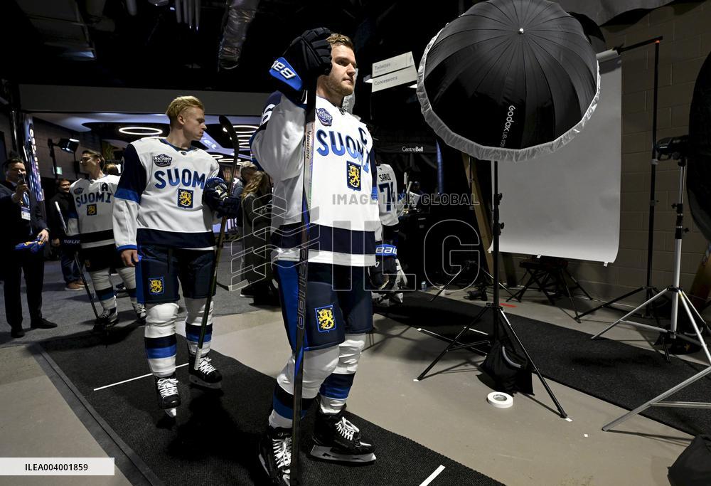 2025 4 Nations Face-Off - Media day of the Team Finland