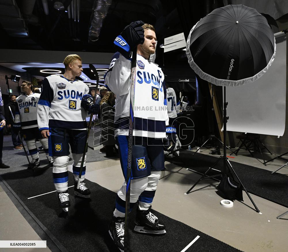 2025 4 Nations Face-Off - Media day of the Team Finland