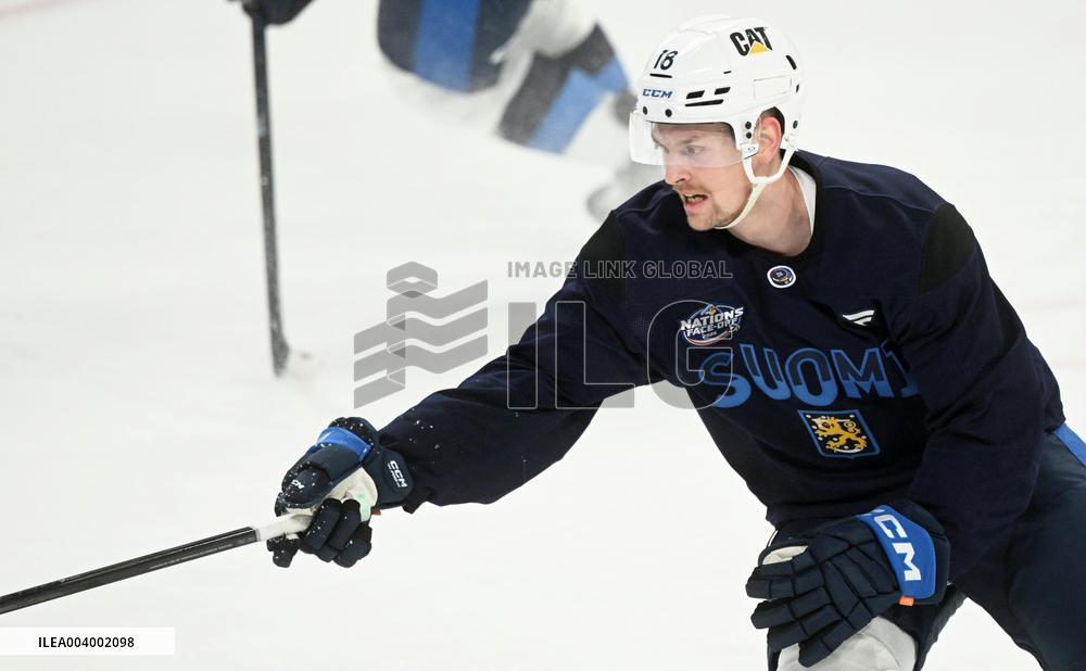 2025 4 Nations Face-Off - Media day of the Team Finland