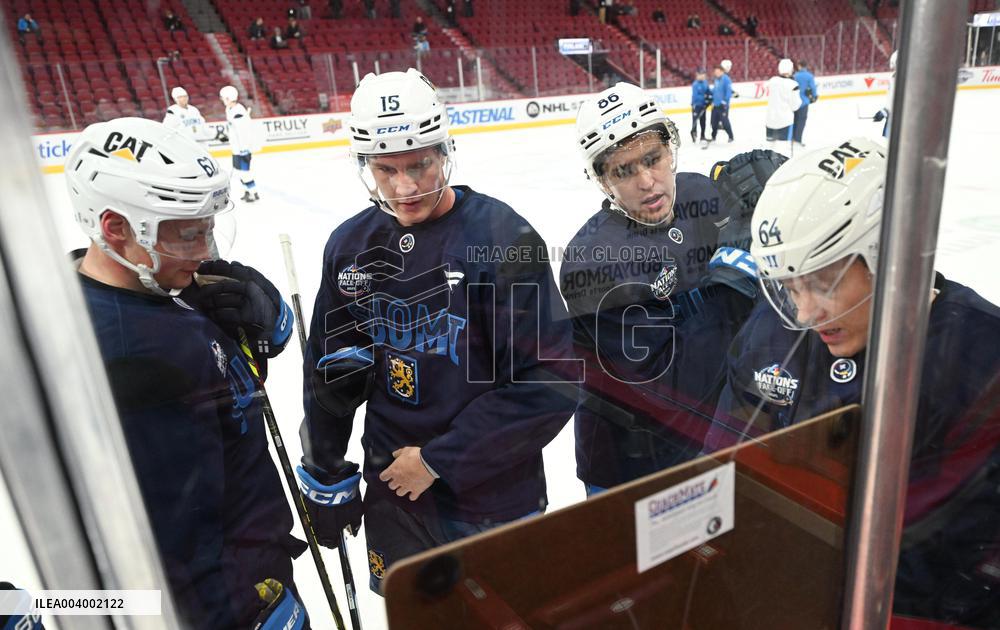 2025 4 Nations Face-Off - Media day of the Team Finland