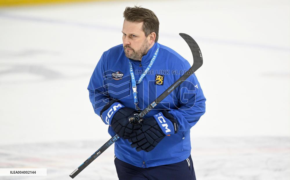 2025 4 Nations Face-Off - Media day of the Team Finland