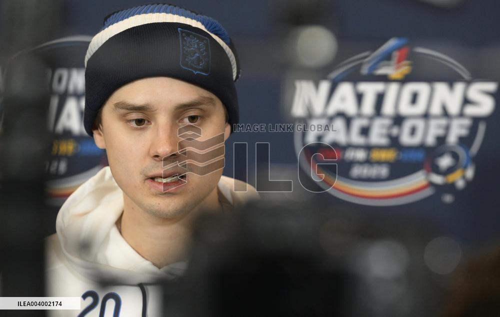 2025 4 Nations Face-Off - Media day of the Team Finland