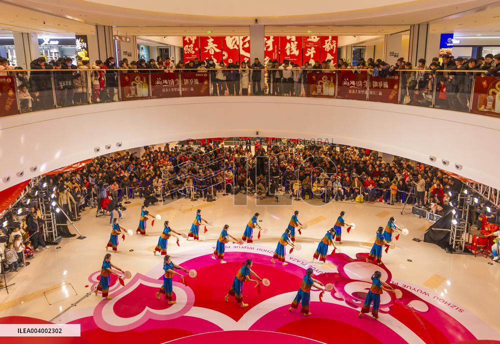 Folk Show To Celebrate Lantern Festival in Suqian