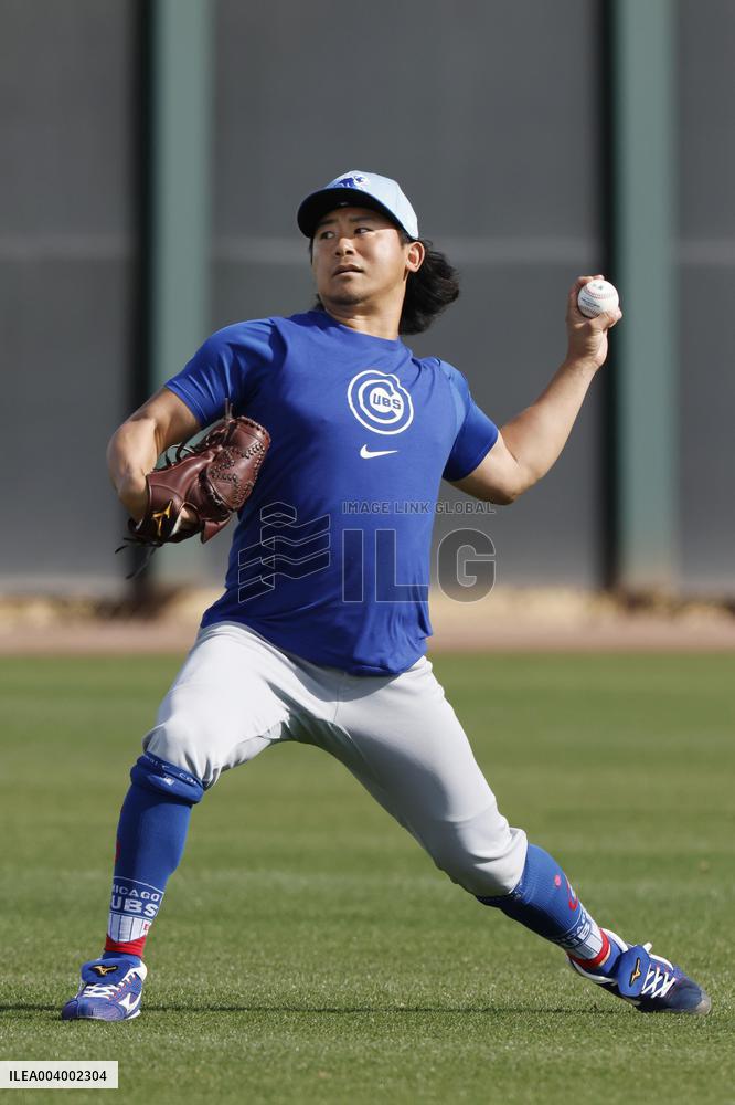 Baseball: Chicago Cubs pitcher Imanaga
