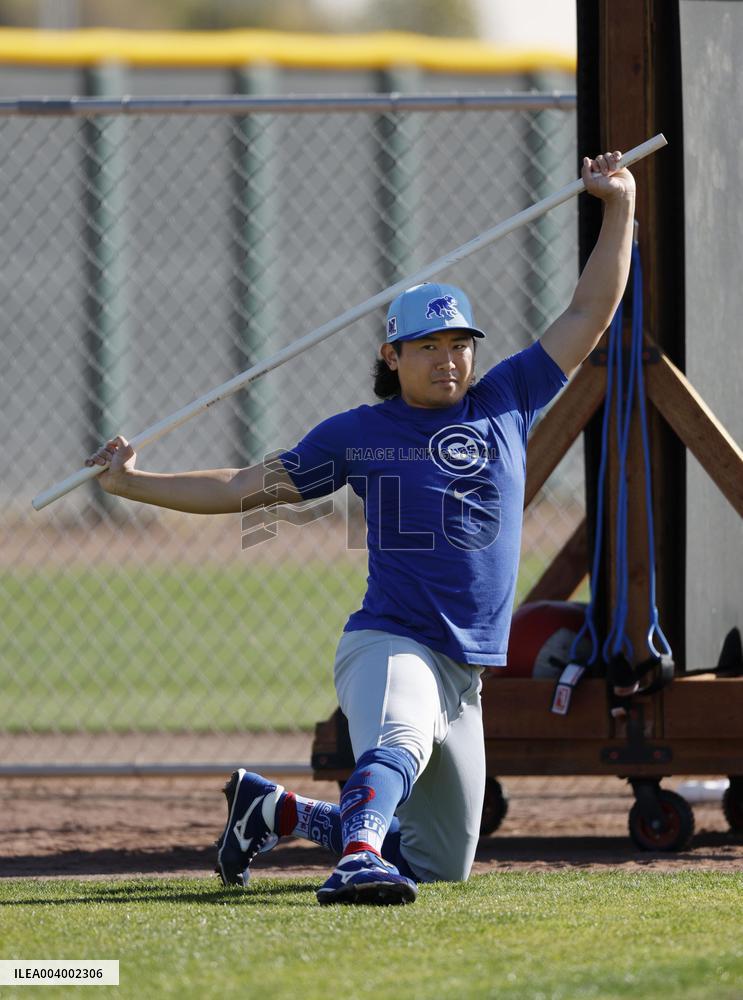 Baseball: Chicago Cubs pitcher Imanaga