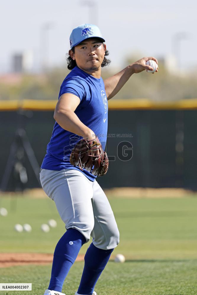 Baseball: Chicago Cubs pitcher Imanaga