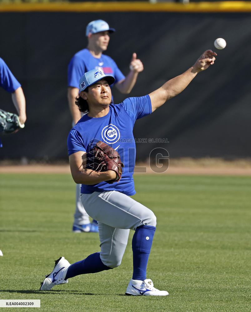 Baseball: Chicago Cubs pitcher Imanaga