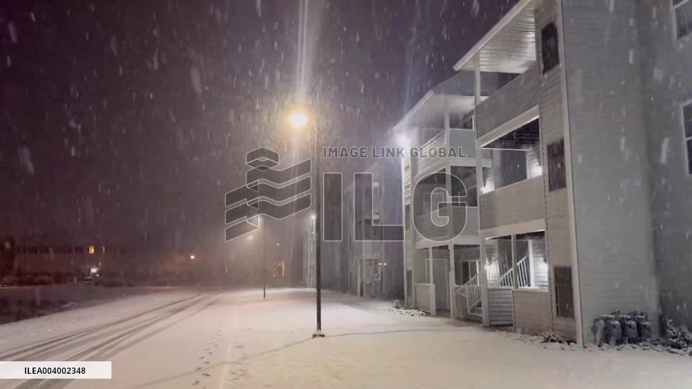 US: Series Of Winter Storms Sweeps Across Country, Bringing Heavy Snow To Delaware