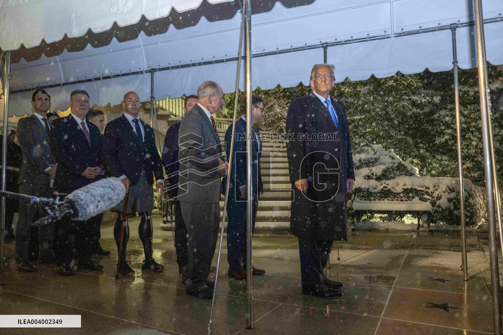 President Trump Welcomes Released Russian Prisoner Mark Fogel