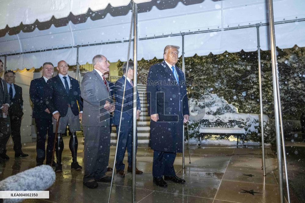 President Trump Welcomes Released Russian Prisoner Mark Fogel