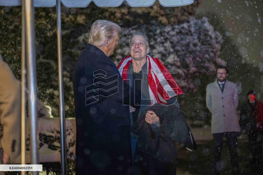 President Trump Welcomes Released Russian Prisoner Mark Fogel