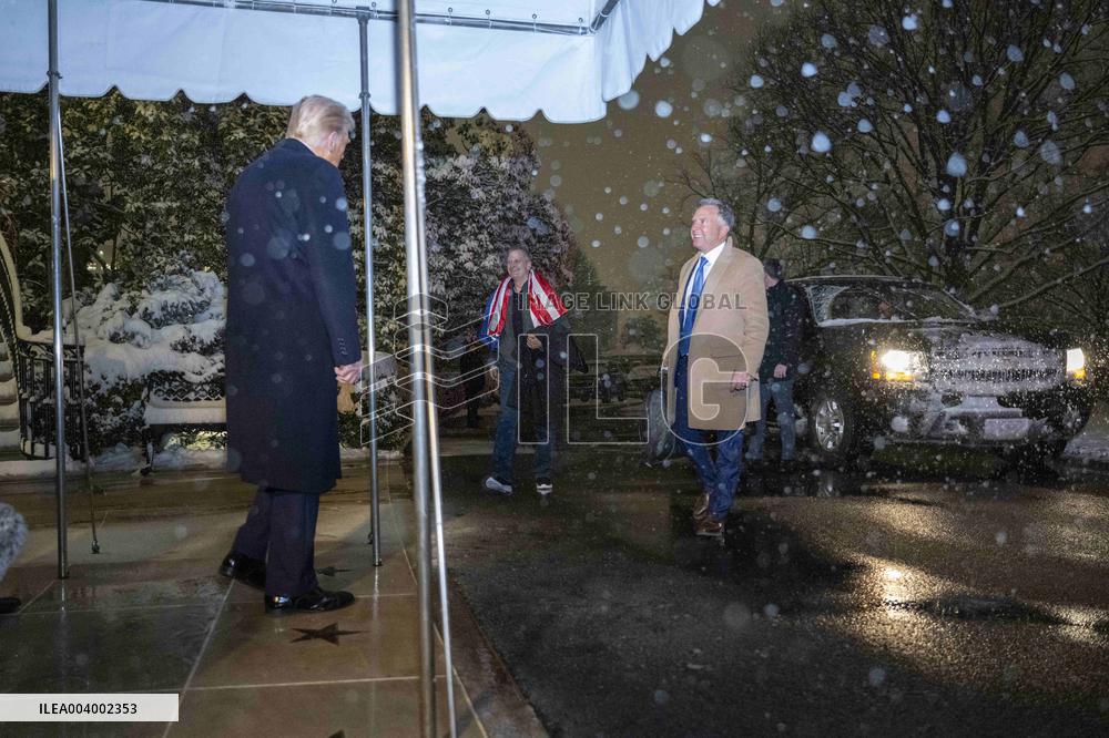 President Trump Welcomes Released Russian Prisoner Mark Fogel