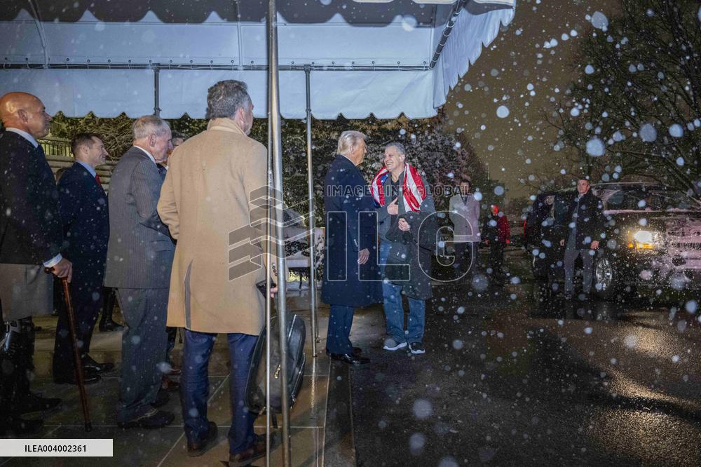 President Trump Welcomes Released Russian Prisoner Mark Fogel