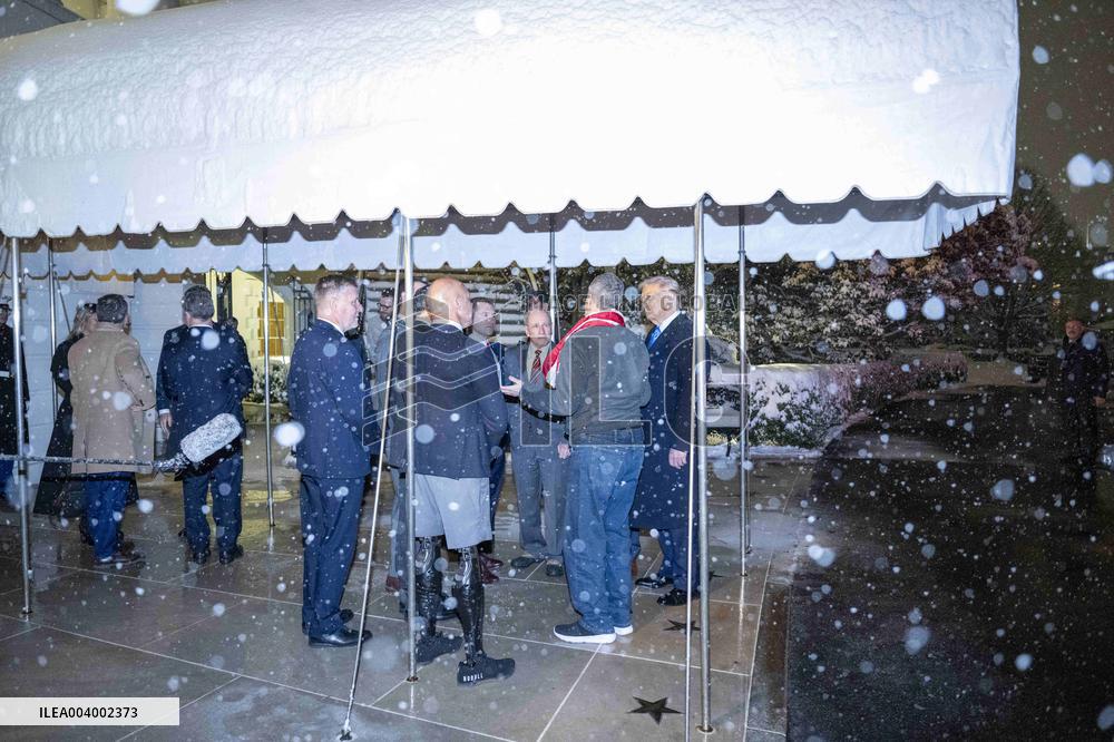 President Trump Welcomes Released Russian Prisoner Mark Fogel