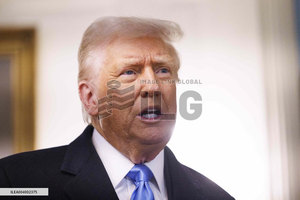 President Trump Welcomes Released Russian Prisoner Mark Fogel at White House