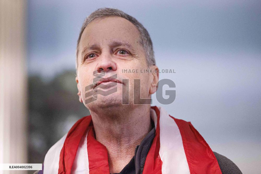 President Trump Welcomes Released Russian Prisoner Mark Fogel at White House