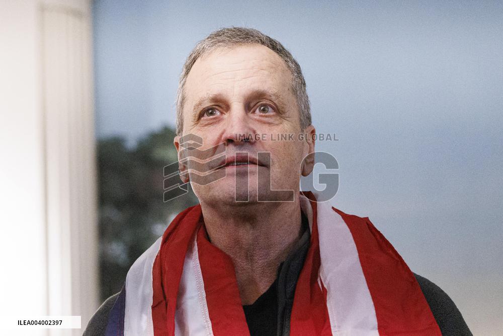 President Trump Welcomes Released Russian Prisoner Mark Fogel at White House