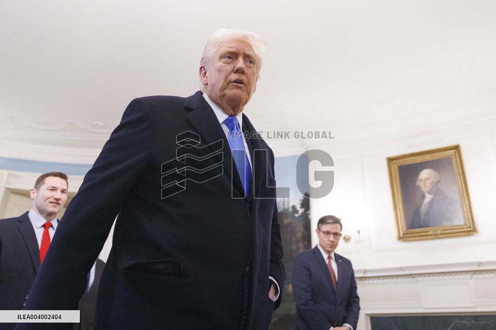 President Trump Welcomes Released Russian Prisoner Mark Fogel at White House