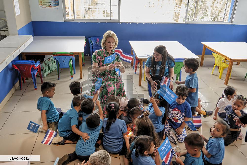 Queen Mathilde Visit To Costa Rica