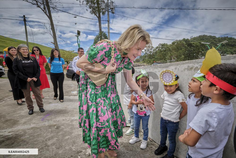 Queen Mathilde Visit To Costa Rica