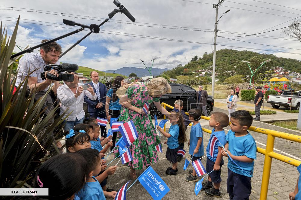 Queen Mathilde Visit To Costa Rica