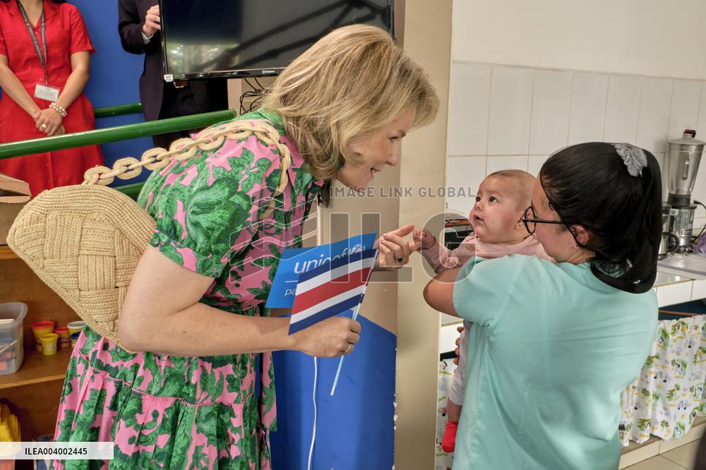 Queen Mathilde Visit To Costa Rica