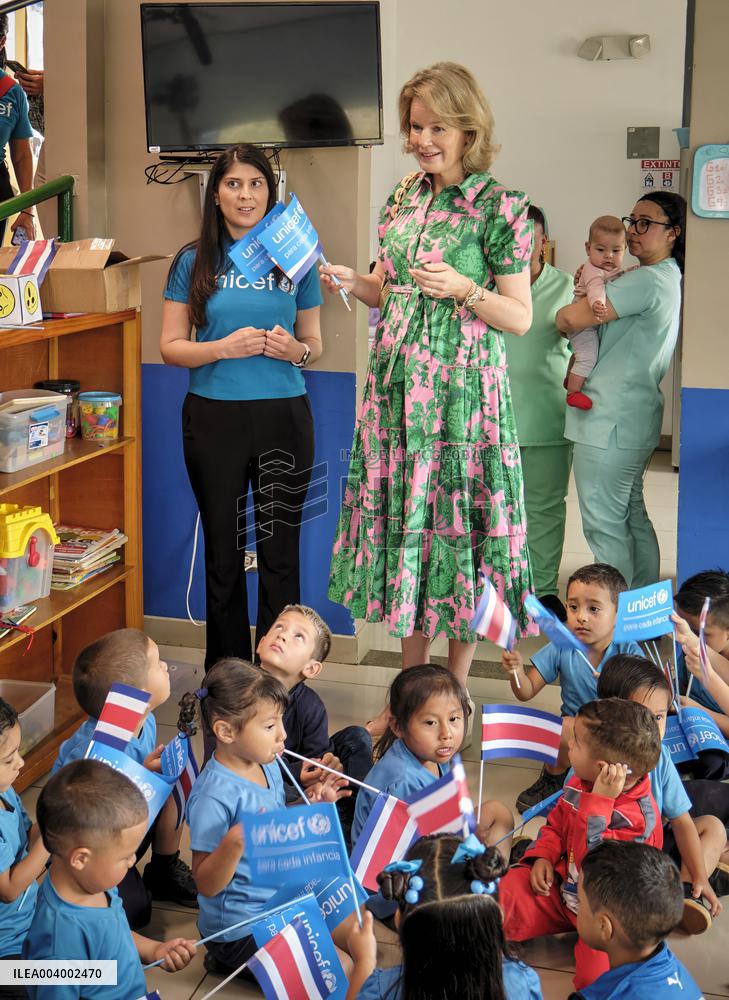 Queen Mathilde Visit To Costa Rica