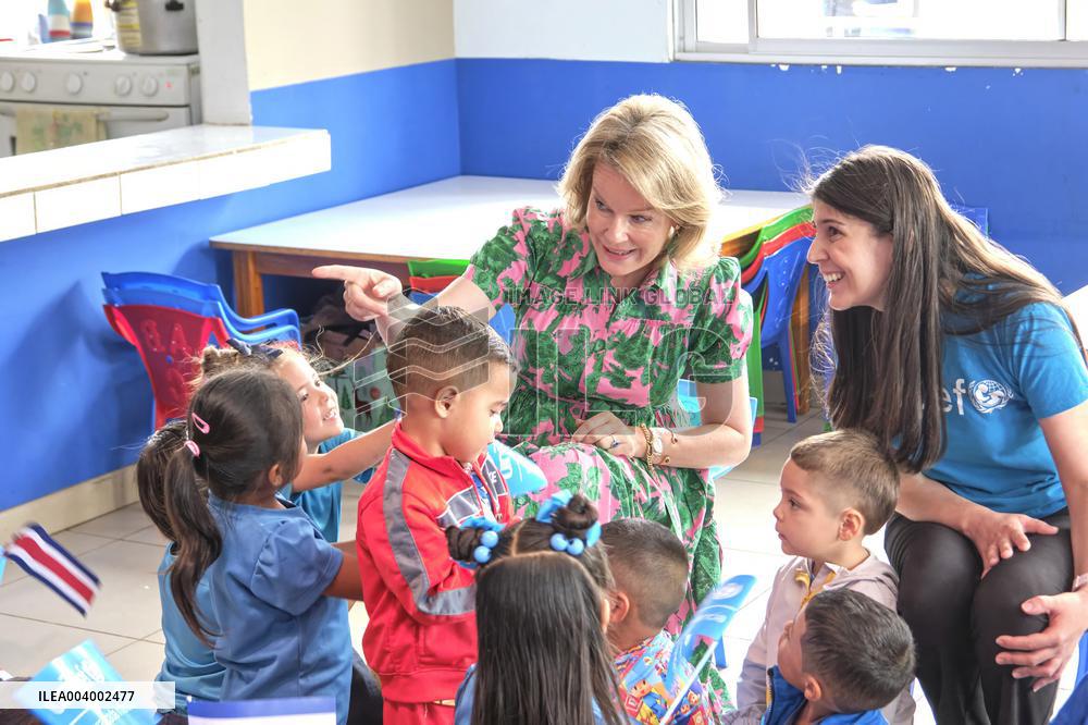 Queen Mathilde Visit To Costa Rica