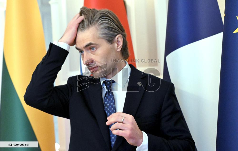 Lithuanian Foreign Minister Kestutis Budrys