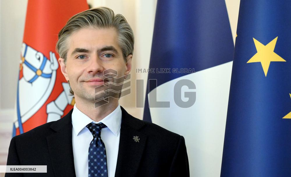 Lithuanian Foreign Minister Kestutis Budrys