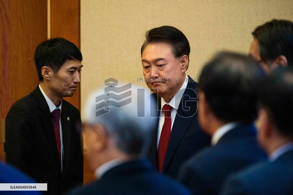 President Yoon at His Impeachment Trial - Seoul