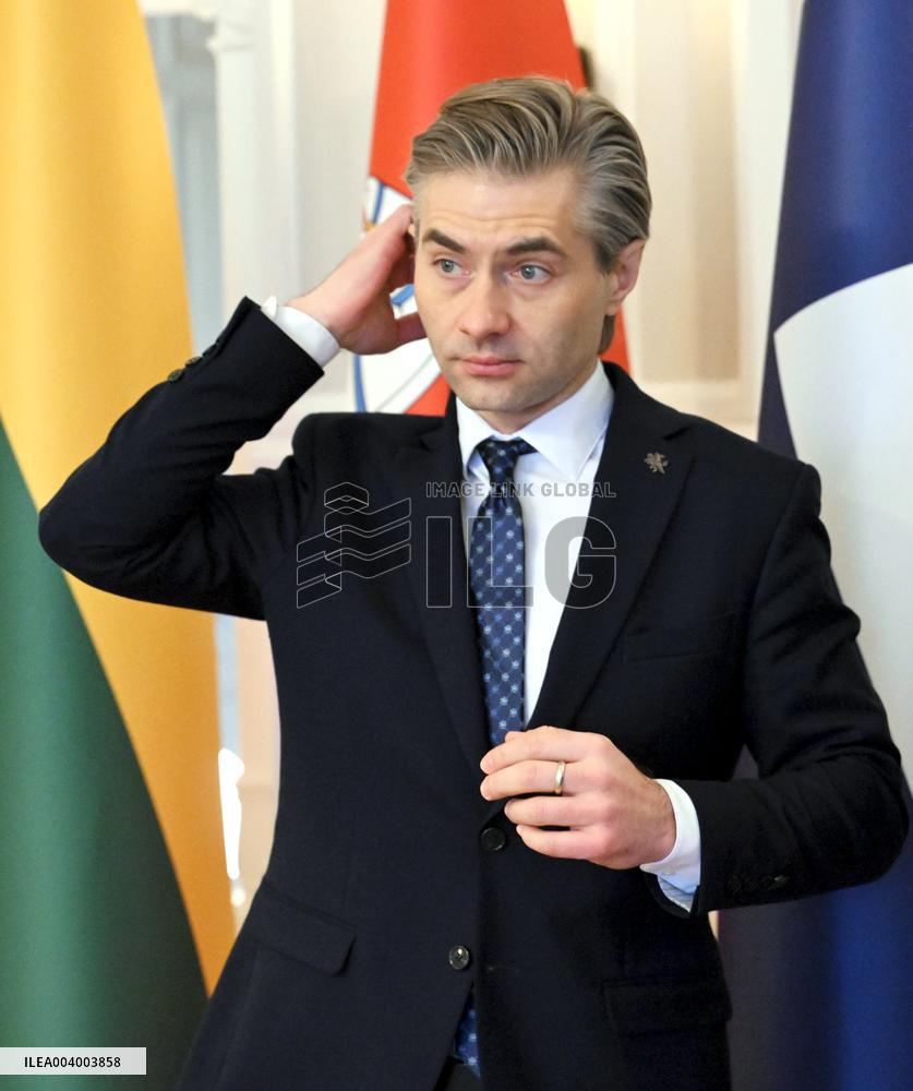 Lithuanian Foreign Minister Kestutis Budrys