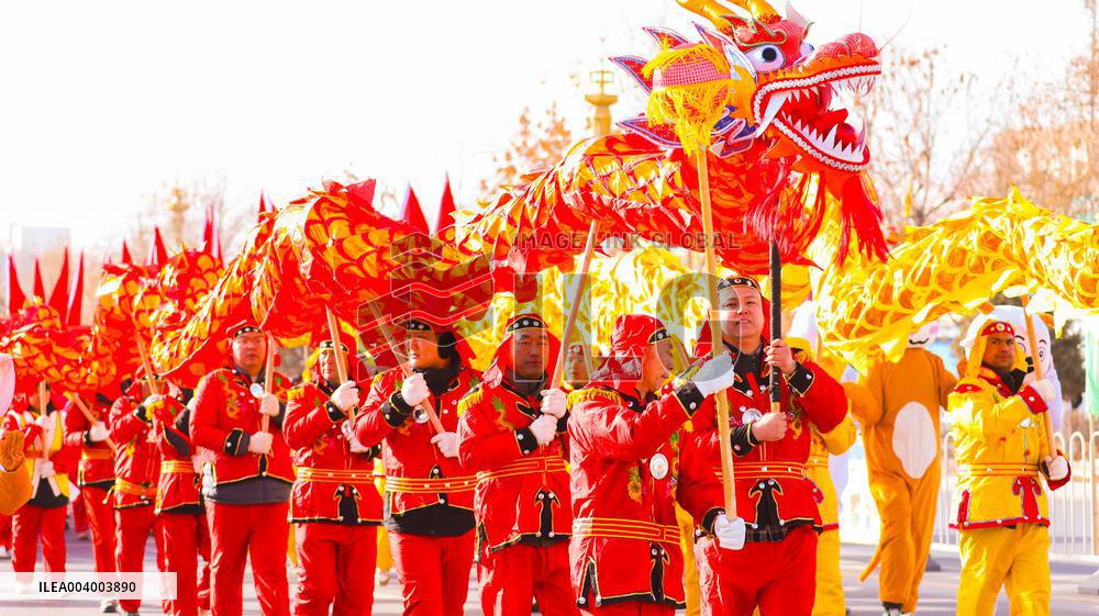 Folk Shehuo Performance in Bazhou
