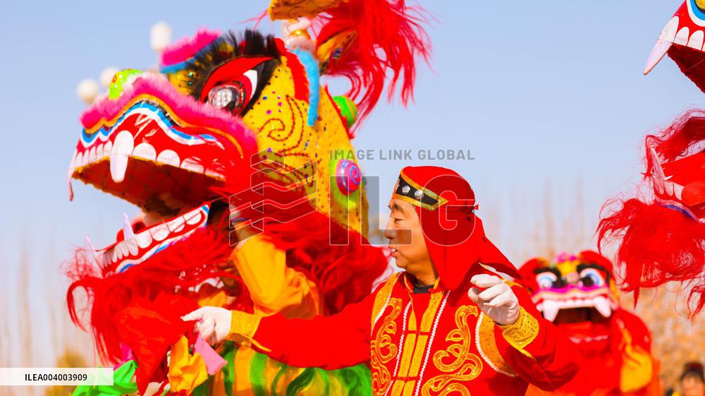 Folk Shehuo Performance in Bazhou