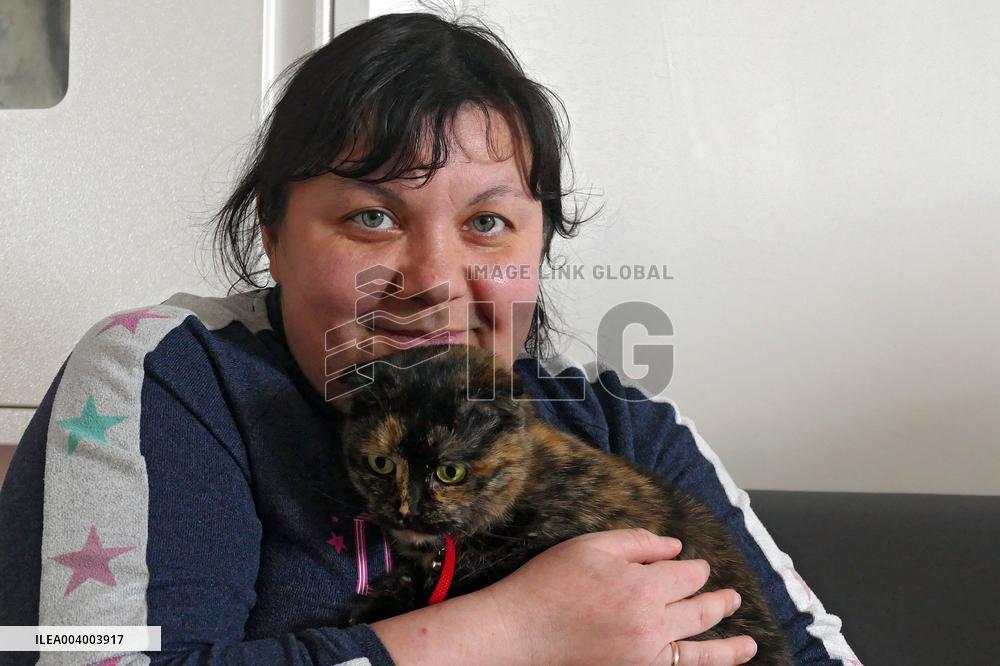 Hostel for displaced persons in western Ukraine