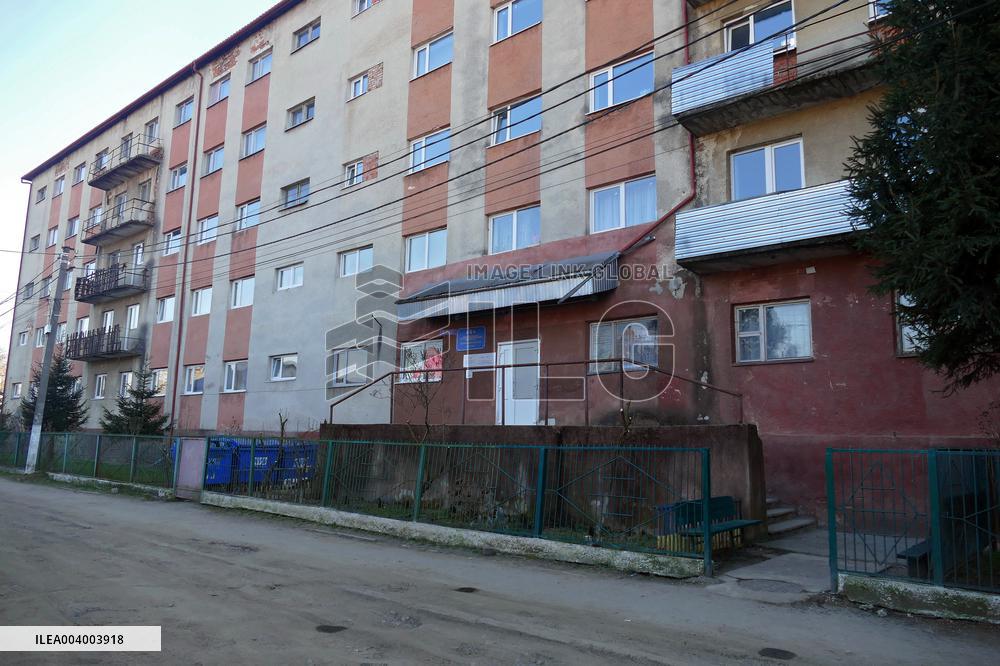 Hostel for displaced persons in western Ukraine