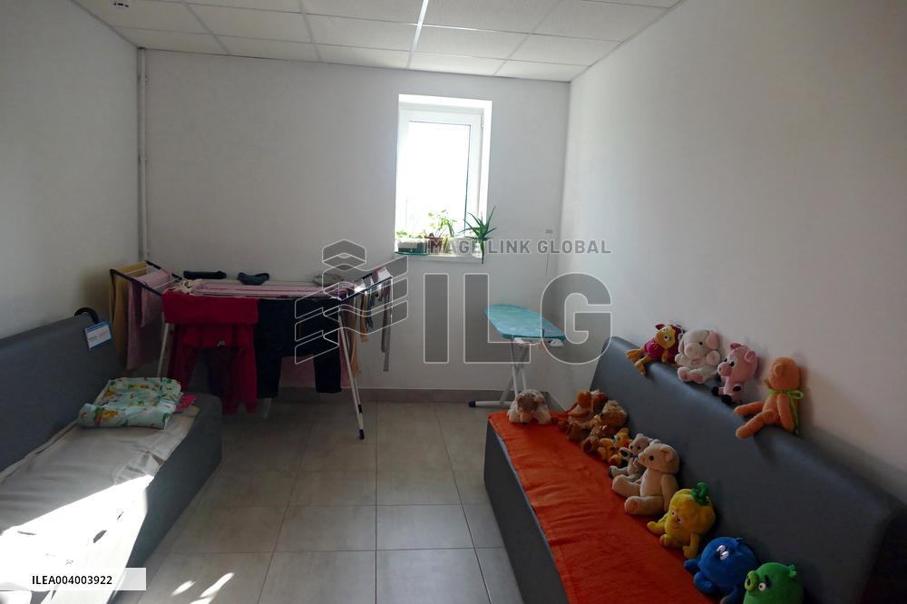 Hostel for displaced persons in western Ukraine